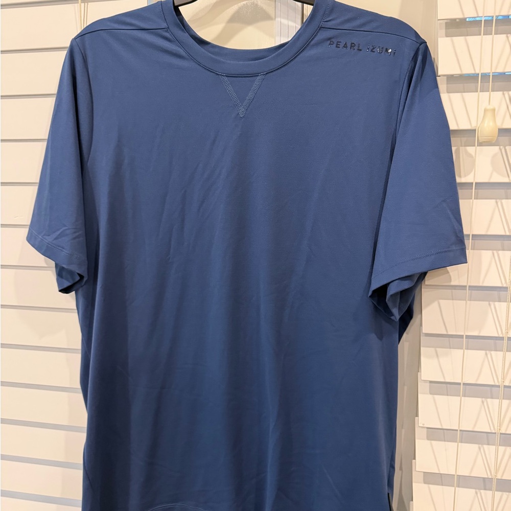 Pearl Izumi Men's Short Sleeve Tee in Blue (M)